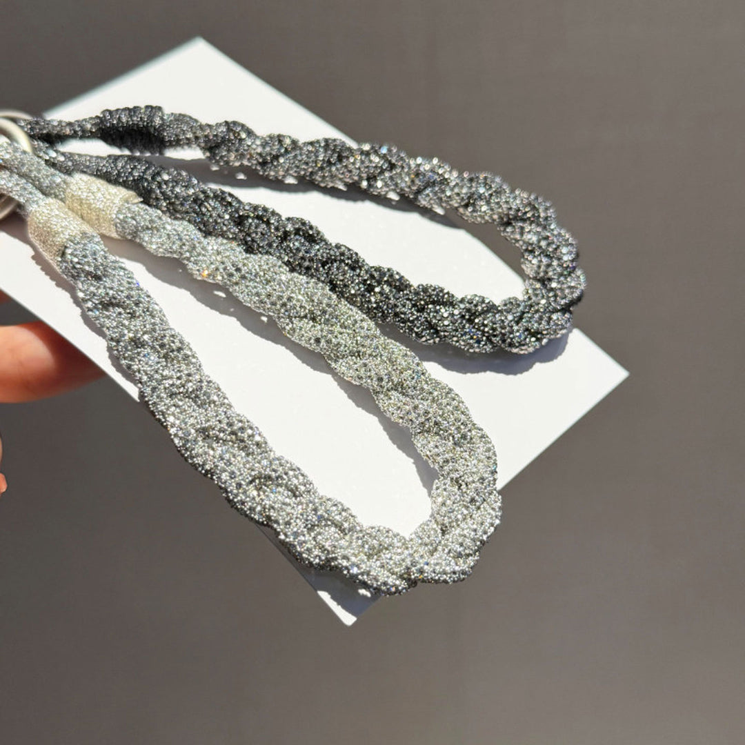 Sparkly Rhinestone Phone Wrist Strap, Bag Charm & Keyring