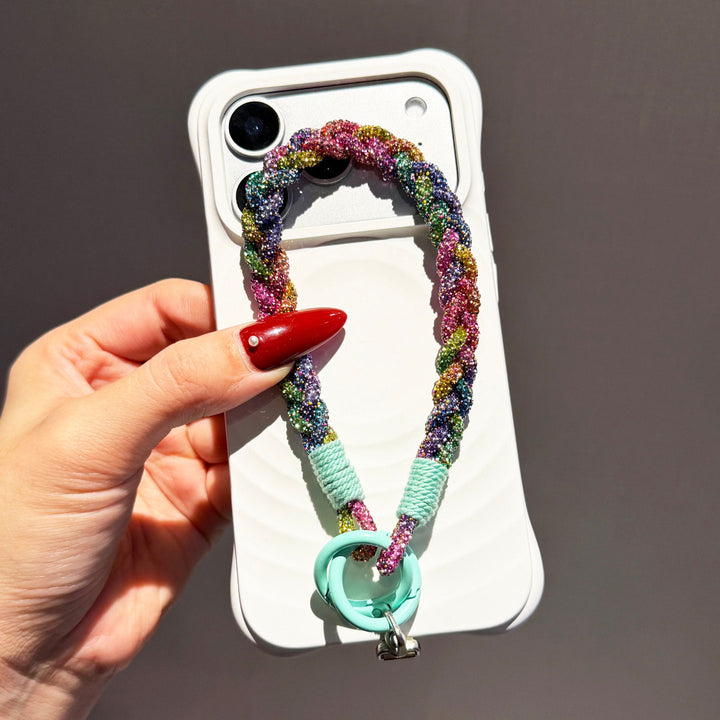 Sparkly Rhinestone Phone Wrist Strap, Bag Charm & Keyring