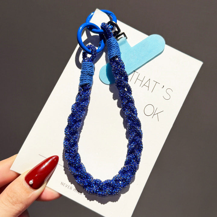 Sparkly Rhinestone Phone Wrist Strap, Bag Charm & Keyring