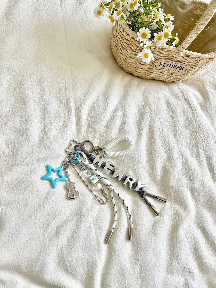Personalized Handmade Bag Charm — Custom Name Gift