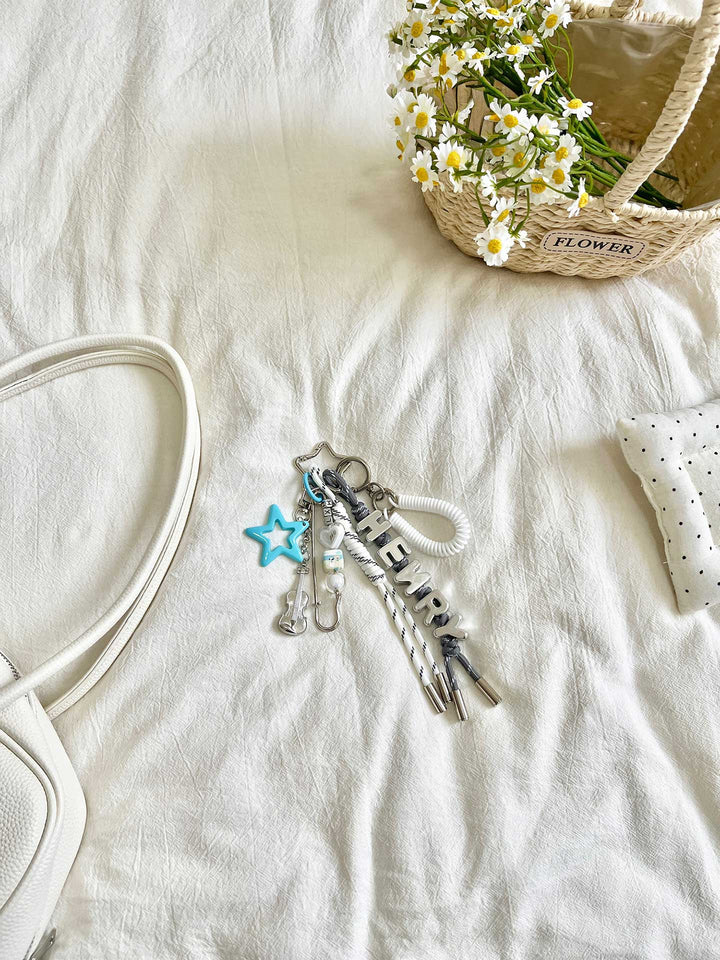 Personalized Handmade Bag Charm — Custom Name Gift