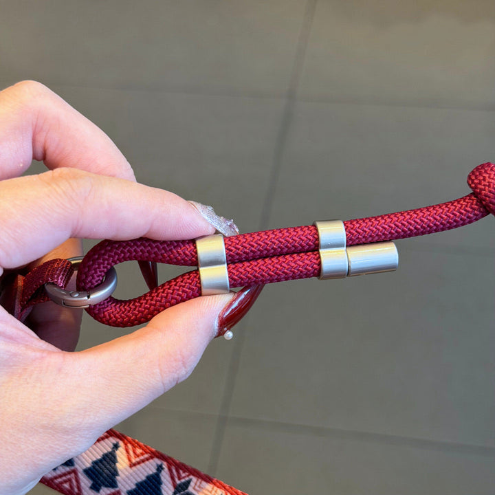 3-in-1 Boho Woven Crossbody Phone Lanyard