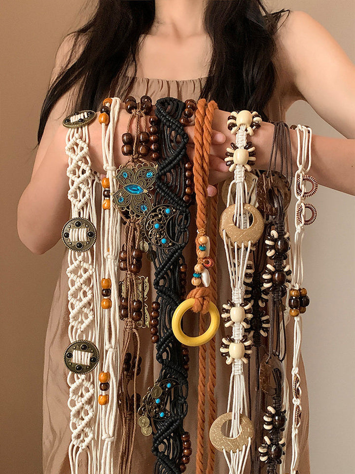 Boho Statement Belt for Dresses