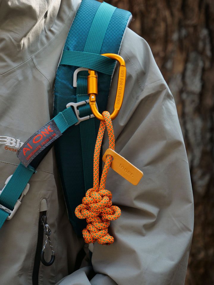 Handmade Paracord Bear Bag Charm