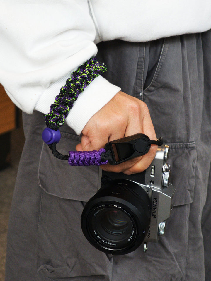 Y2K Paracord Camera Wrist Strap