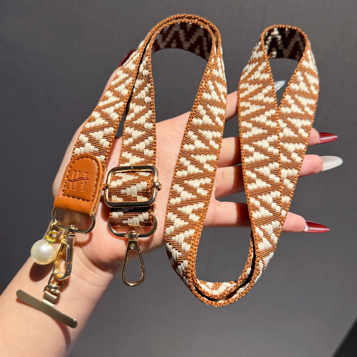 Fashion Woven Phone Strap for Daily Outfits