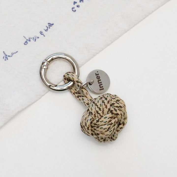 Mini Ball Knot Bag Charm