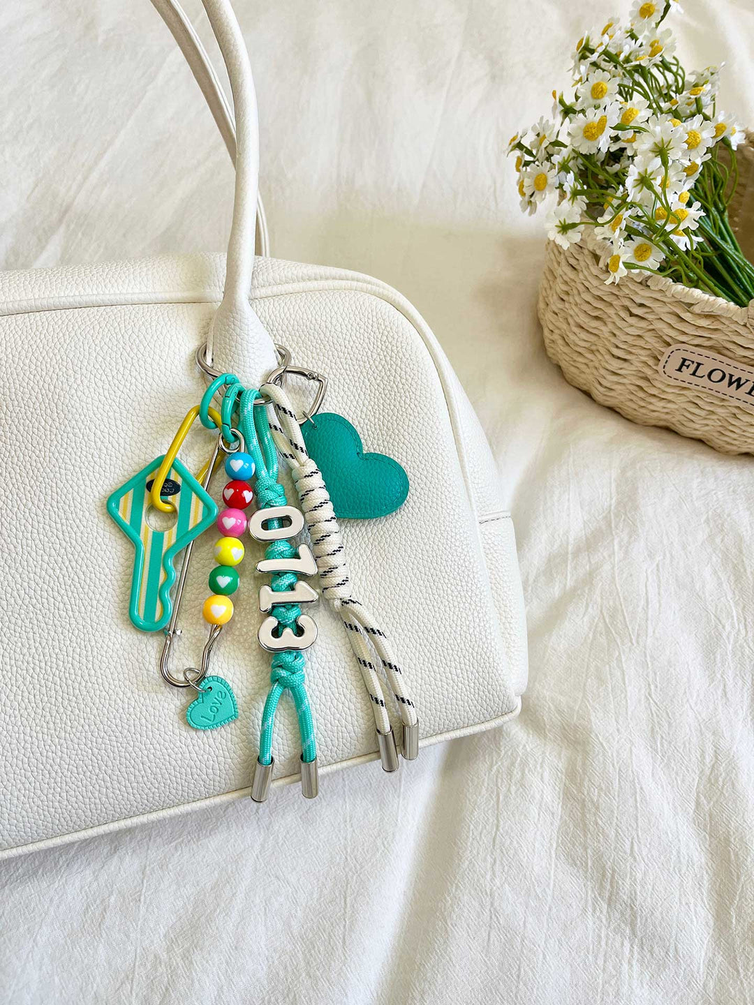 Personalized Handmade Bag Charm — Custom Name Gift