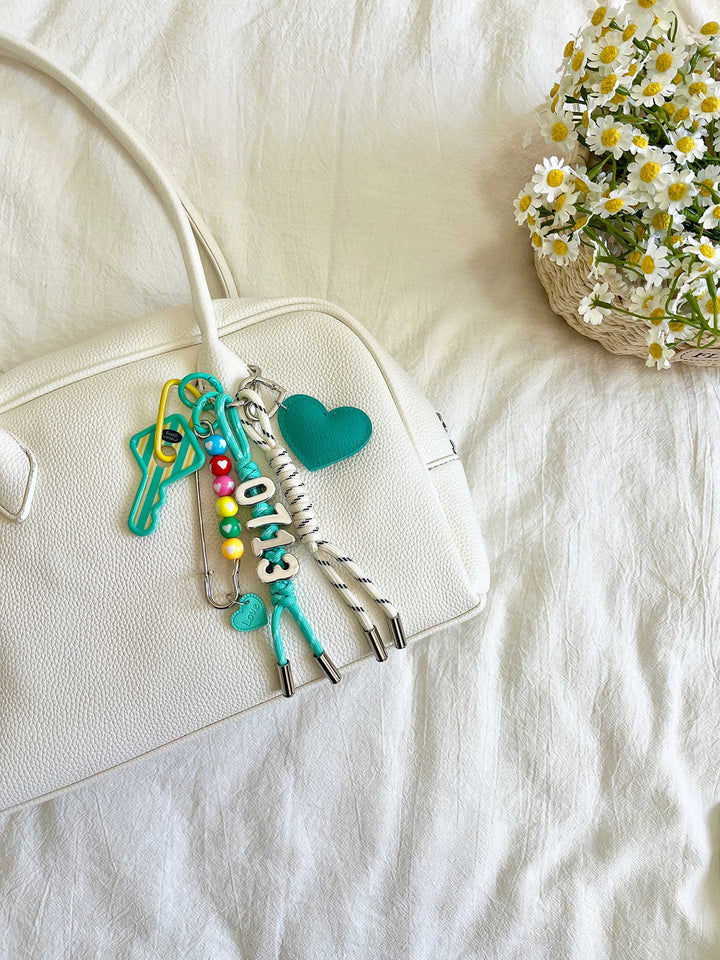 Personalized Handmade Bag Charm — Custom Name Gift
