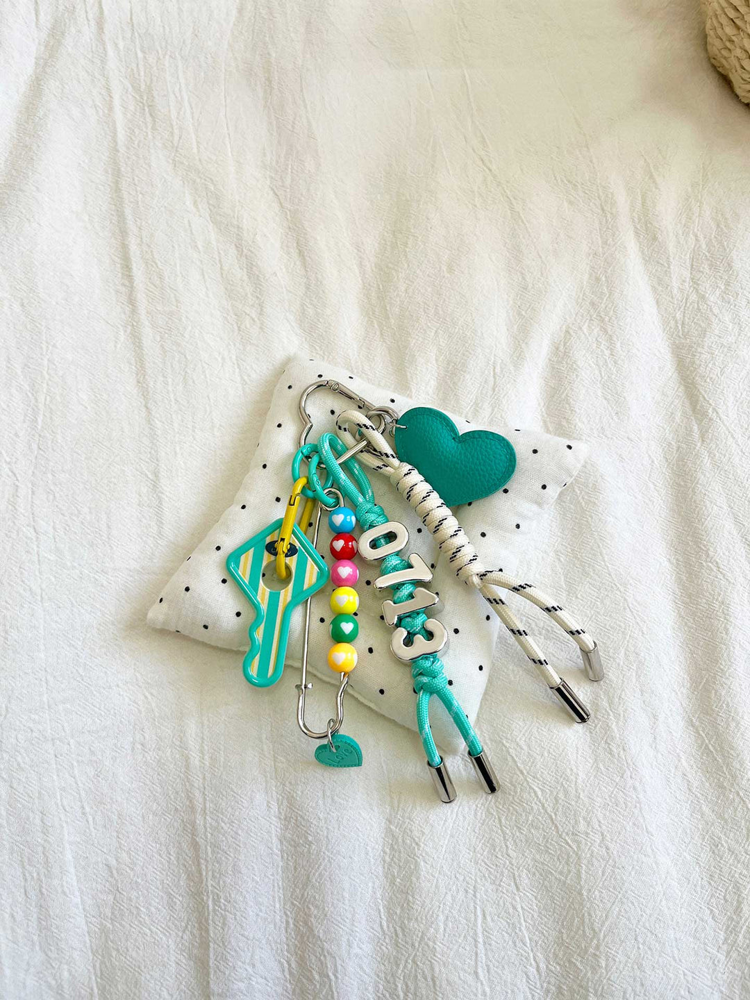 Personalized Handmade Bag Charm — Custom Name Gift