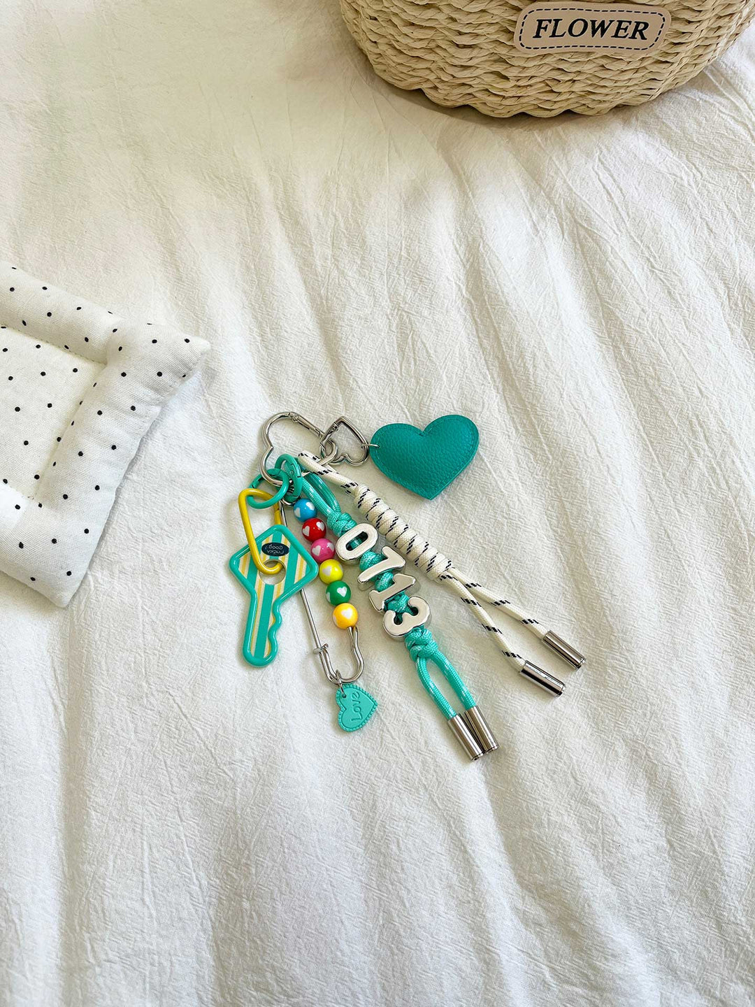 Personalized Handmade Bag Charm — Custom Name Gift