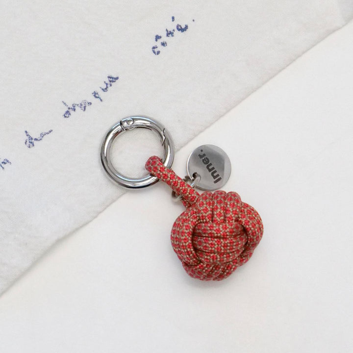 Mini Ball Knot Bag Charm