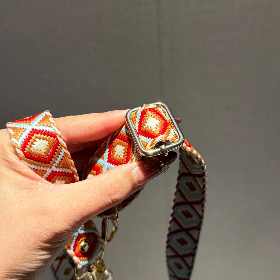 Artisan Patterned Crossbody Phone Lanyard