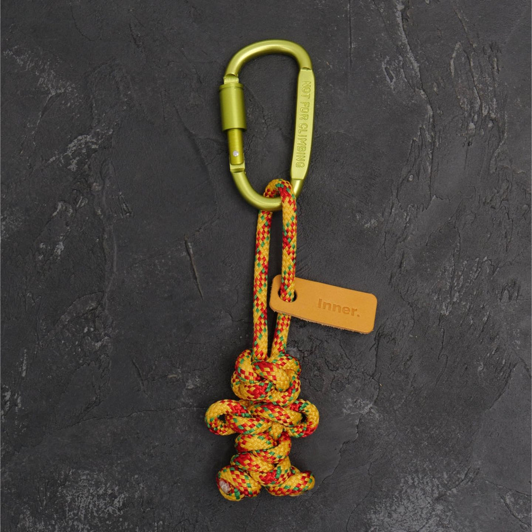 Handmade Paracord Bear Bag Charm
