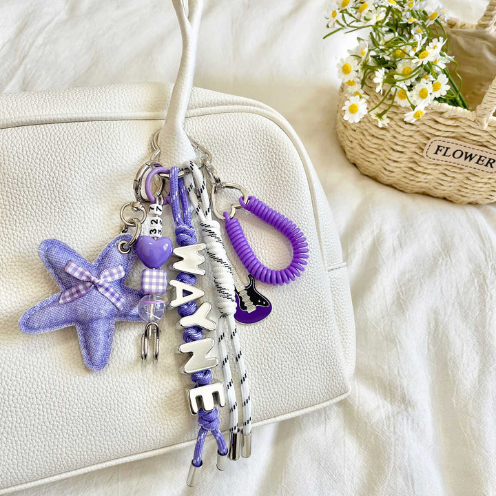 Personalized Handmade Bag Charm — Custom Name Gift