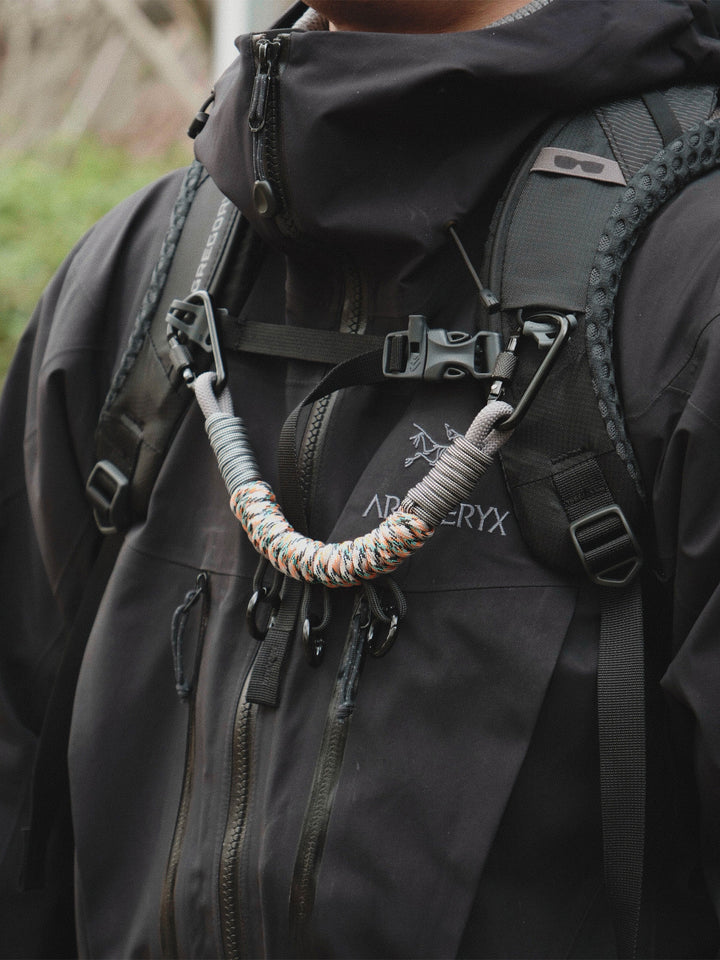 Handmade Multi-Clip Paracord Bag Charm