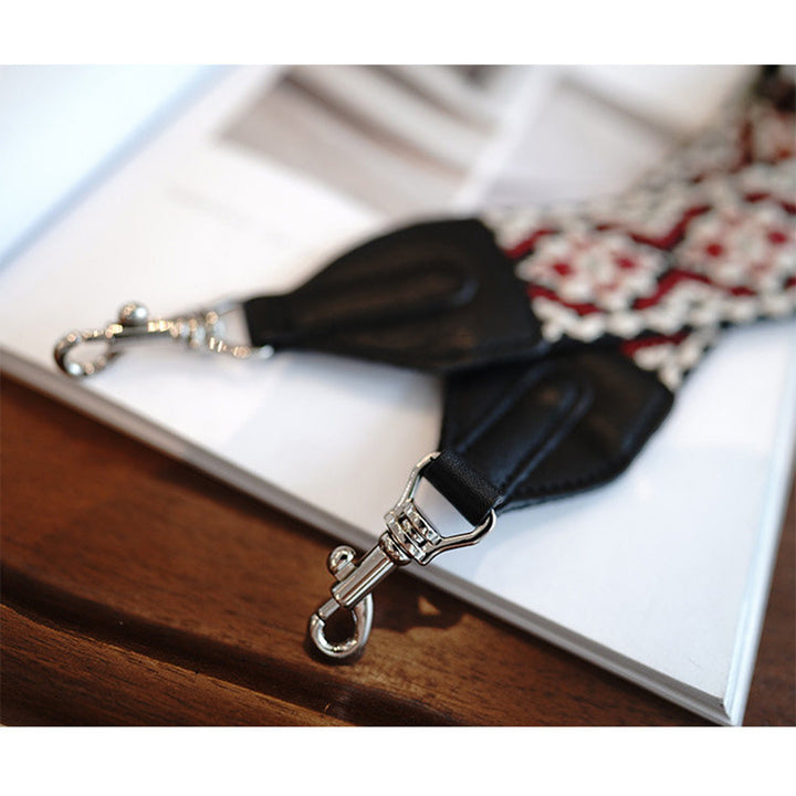 Adjustable Woven Crossbody Bag Strap
