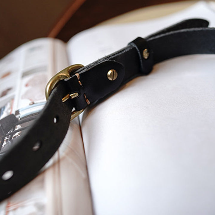Natural Leather Waist Belt