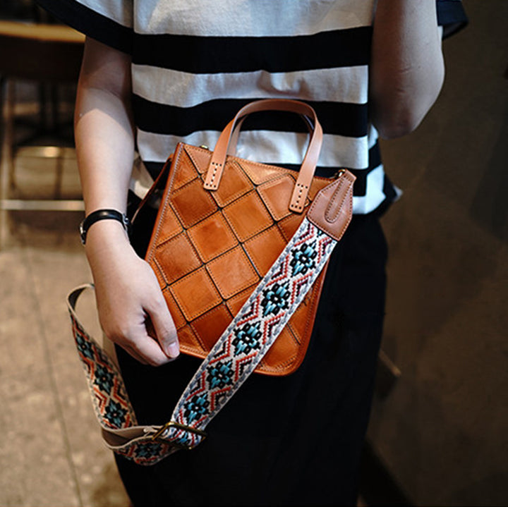 Adjustable Woven Crossbody Bag Strap