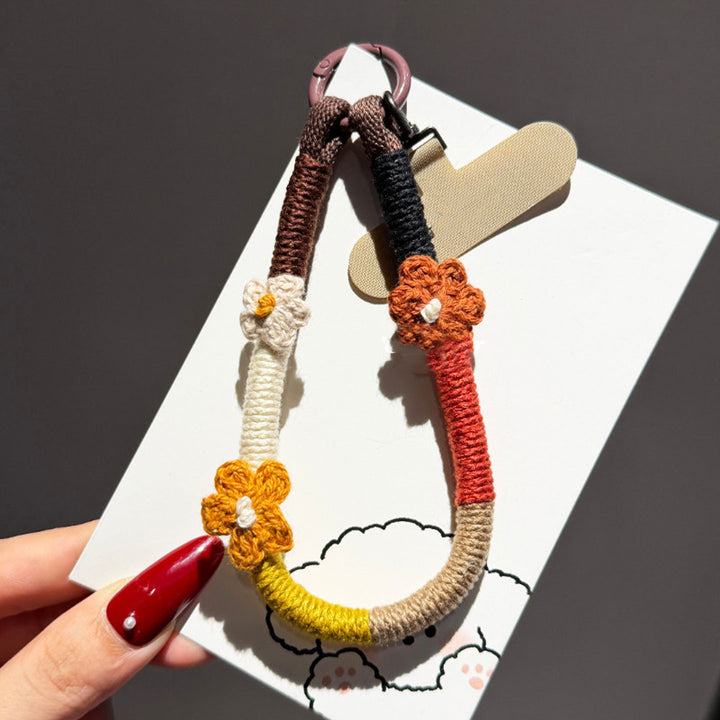 Colorful Woven Phone Wrist Strap