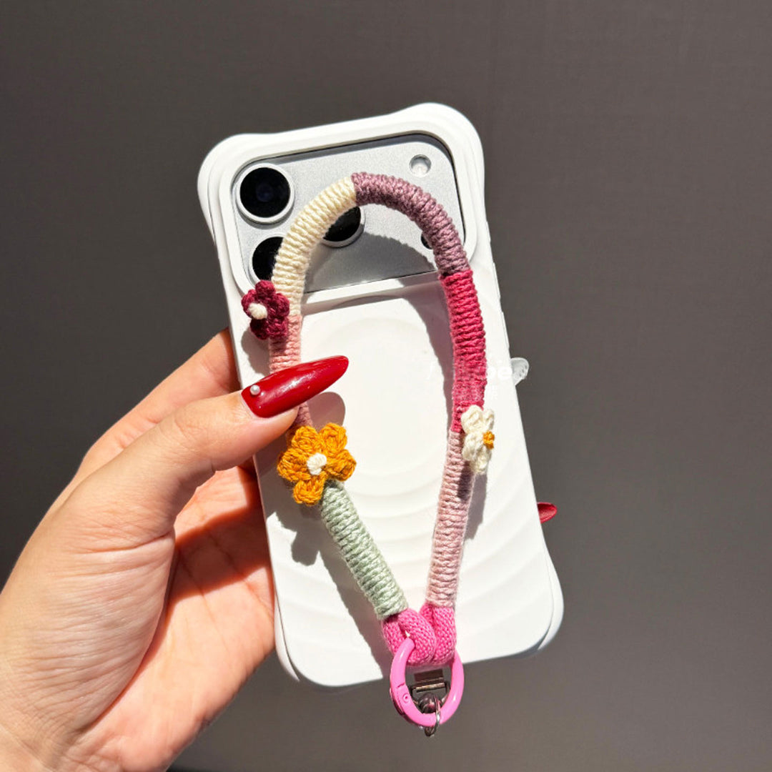 Colorful Woven Phone Wrist Strap