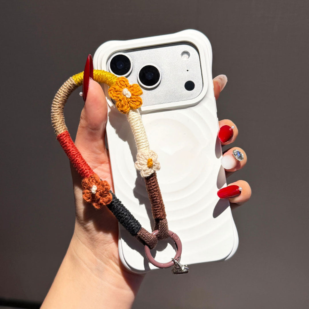 Colorful Woven Phone Wrist Strap