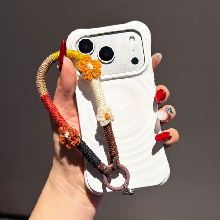 Colorful Woven Phone Wrist Strap