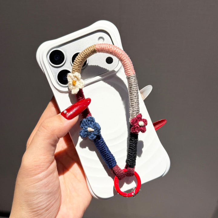 Colorful Woven Phone Wrist Strap