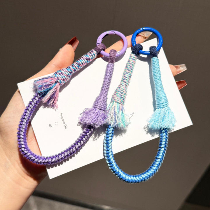 Colorful Woven Phone Wrist Strap