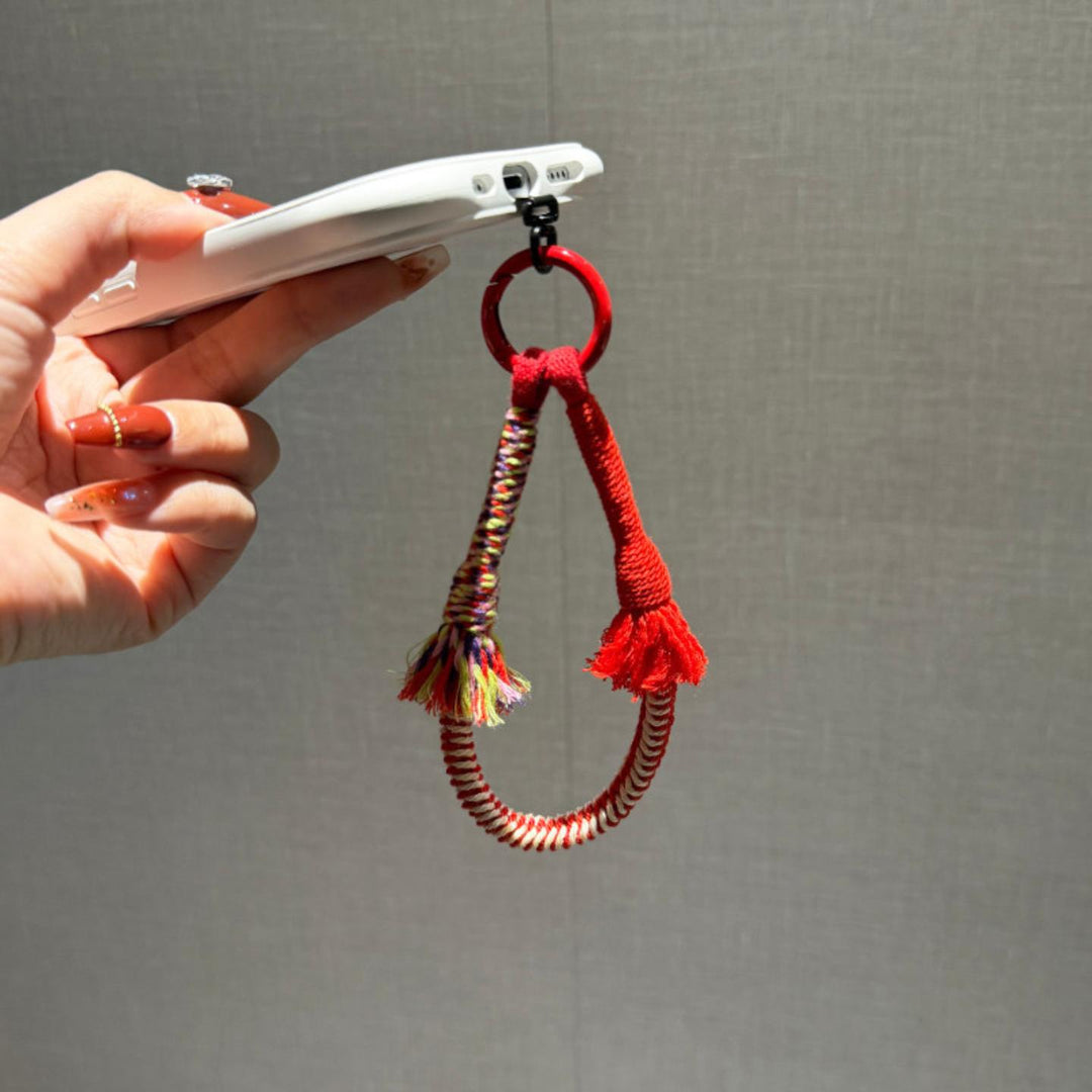 Colorful Woven Phone Wrist Strap