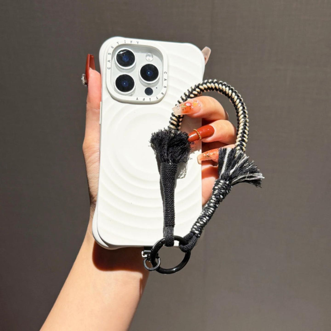 Colorful Woven Phone Wrist Strap