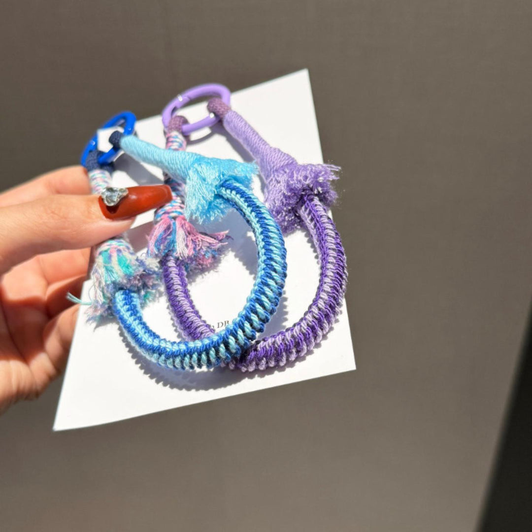Colorful Woven Phone Wrist Strap