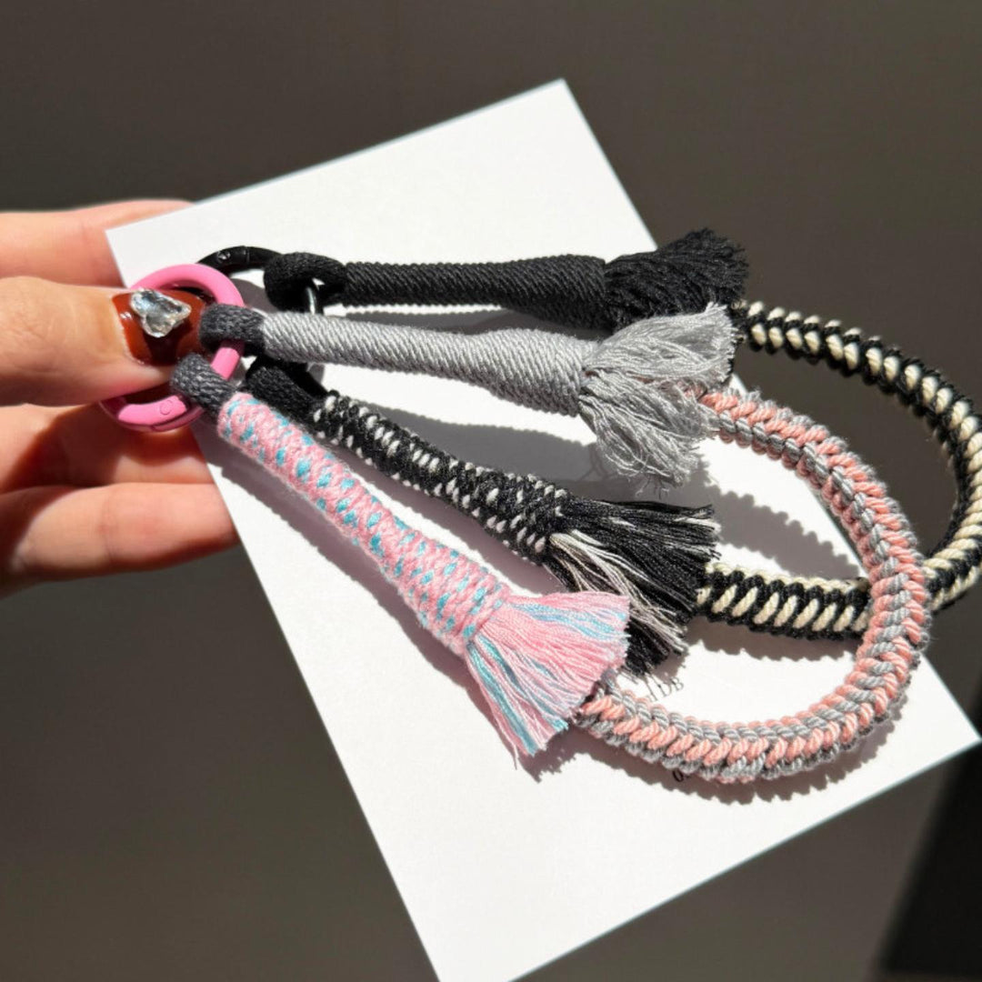 Colorful Woven Phone Wrist Strap