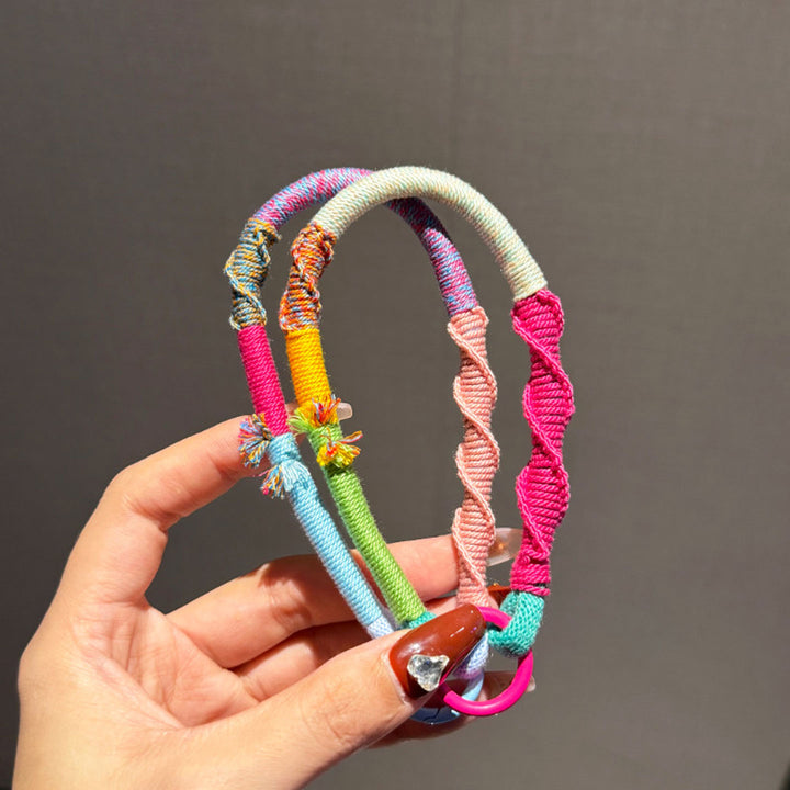 Colorful Woven Phone Wrist Strap