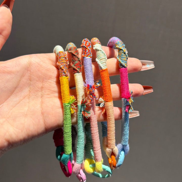 Colorful Woven Phone Wrist Strap