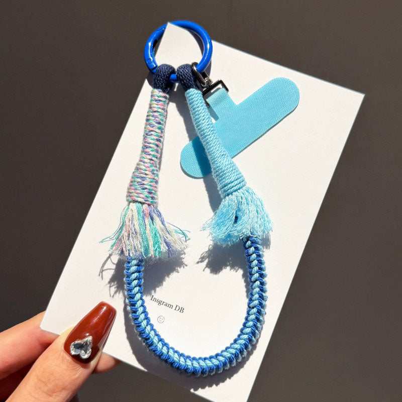 Colorful Woven Phone Wrist Strap