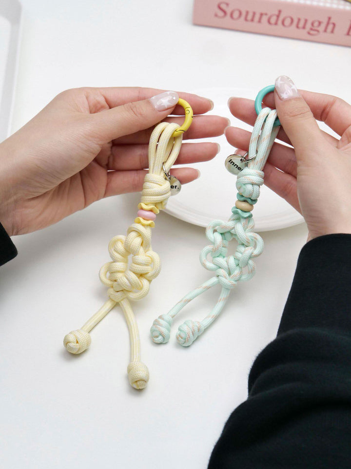 Mini Flower Knot Bag Charm