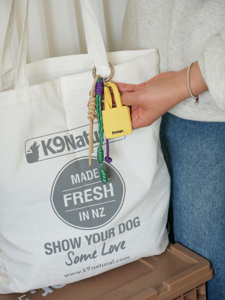 Handmade Multi-Charm Bag Charm Keyring