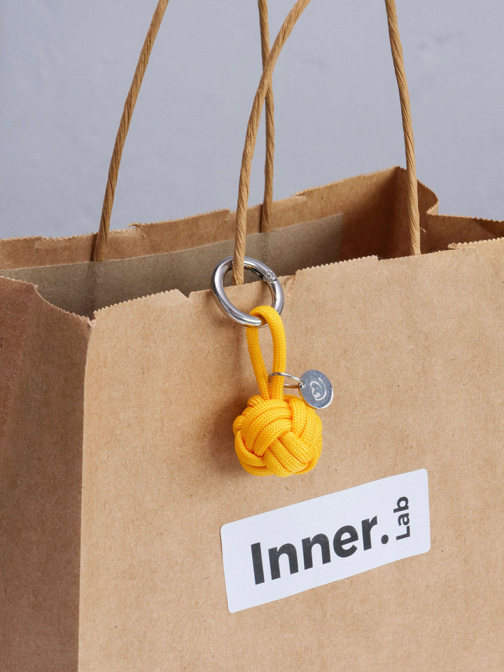 Mini Ball Knot Bag Charm